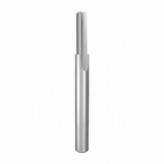 Solid Carbide O Flute Straight Bits-1 Flute (Polished)