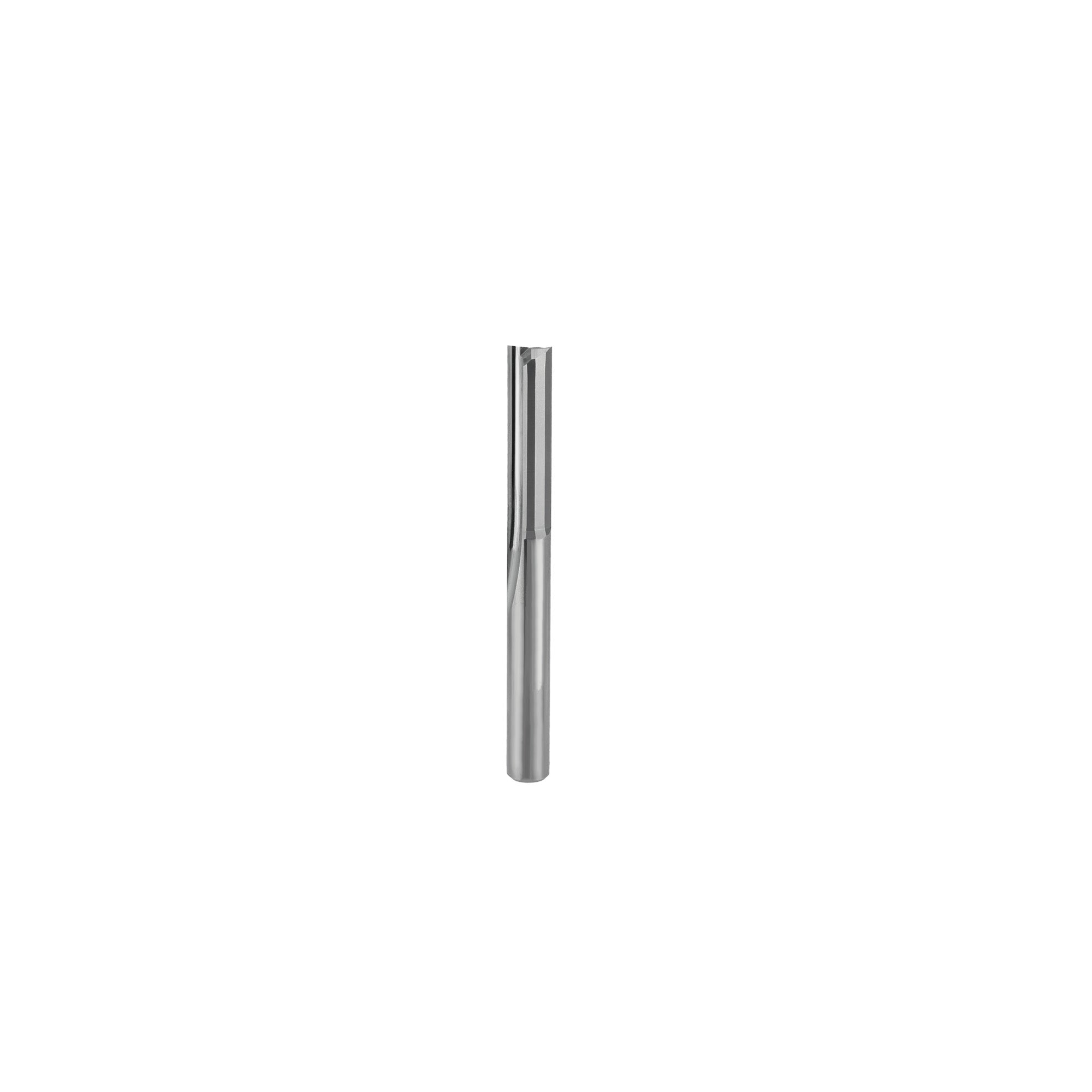 Solid Carbide O Flute Straight Bit – 2 Flute (Polished)