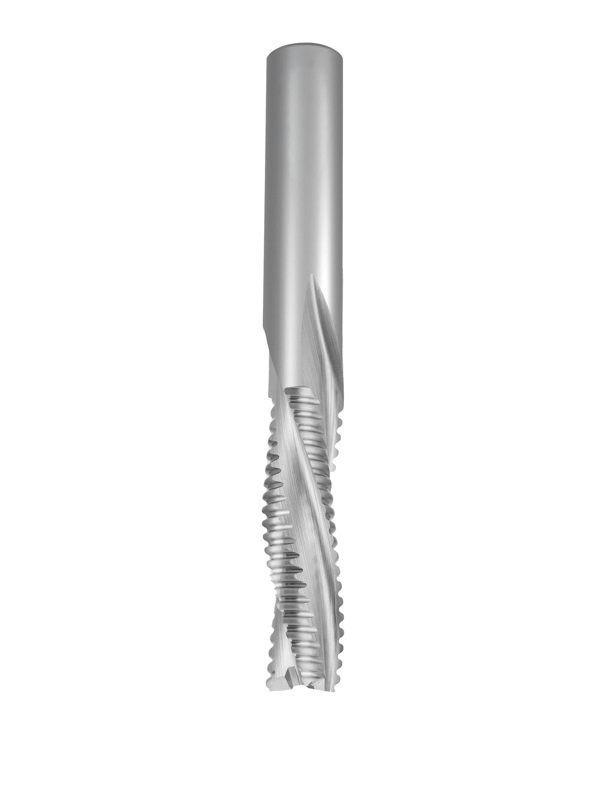 Solid Carbide 3 Flute Downcut Roughers